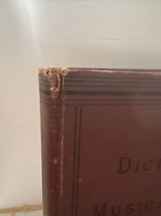 Dictionary of Musical Terms ︱Theo. Baker Ph.D ︱ 1923︱Vintage Book