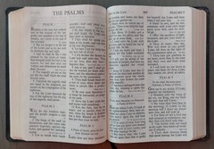 Holy Bible Premium Bonded Leather B&H KJV Giant Print Edition Red Letter 1982 VG