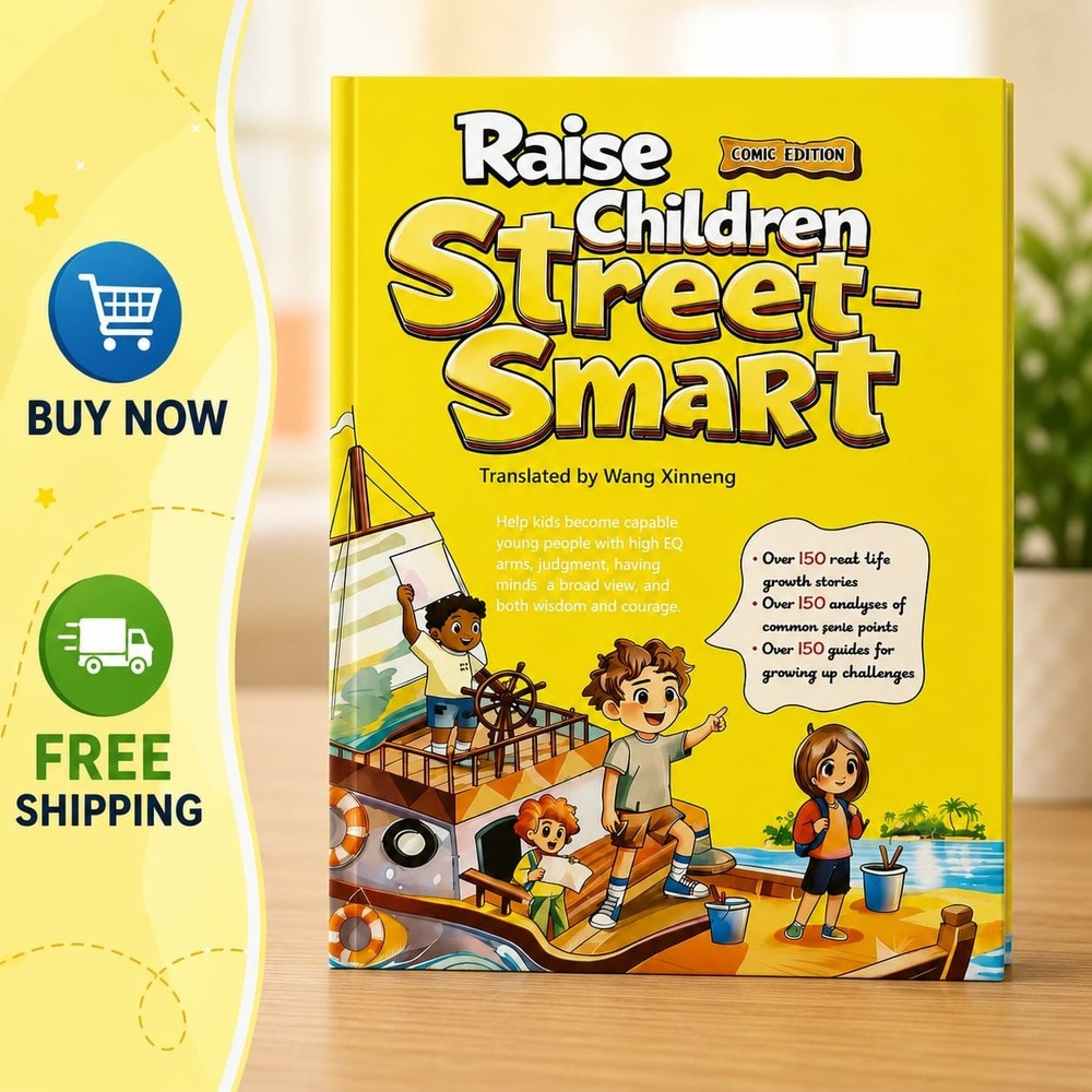 Raise Children Street-Smart | Comic Edition Paperback | Life Skills Book
