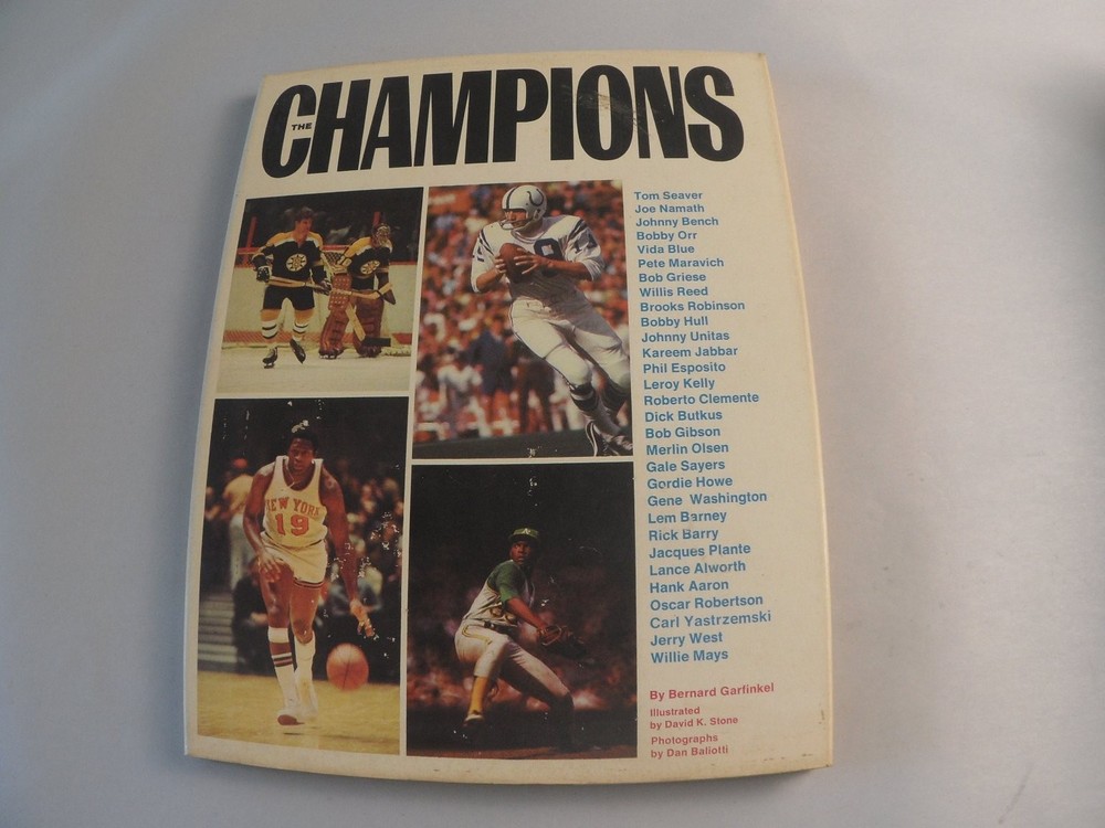 The Champions Bernard Garfinkel 1970 Illustrated Sports Heroes Platt & Munk