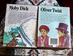 Lot of 12 Moby Books Illustrated Classic Editions Vintage Mini Paperback Books