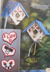 Hardcover „Plastic Canvas Celebration Gifts” Book, 160 pages for 67 DIY Gifts