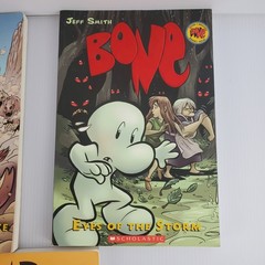 Jeff Smith Volumes 1-9 Bone Comic Series Graphix Scholastic Books Lot Graphic
