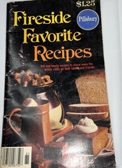 Pillsbury Fireside Favorite Recipe paperback 96 pages 1978 VTG