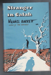CRIME FICTION ,STRANGER IN GALAH by MICHAEL BARRETT , HC/DJ , 1958 , 1ST EDITION