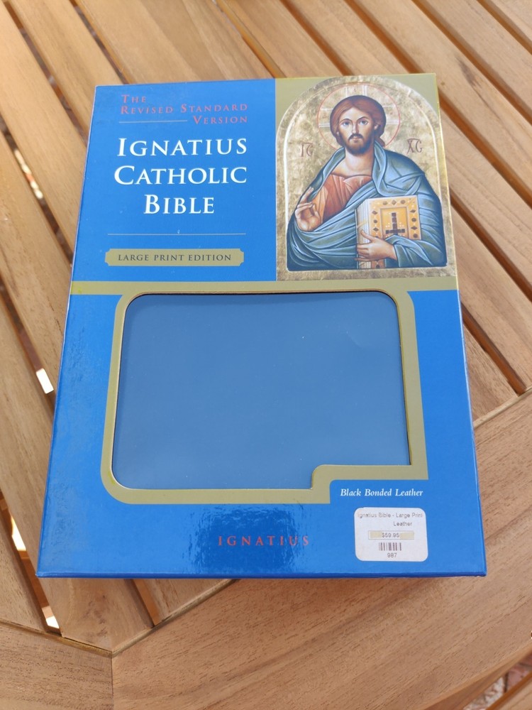 Ignatius Catholic Bible (2008, Bonded Leather) Large Print