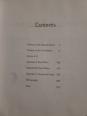 Facts On File; The Encyclopedia of Serial Killers by Michael Newton 2nd Ed.