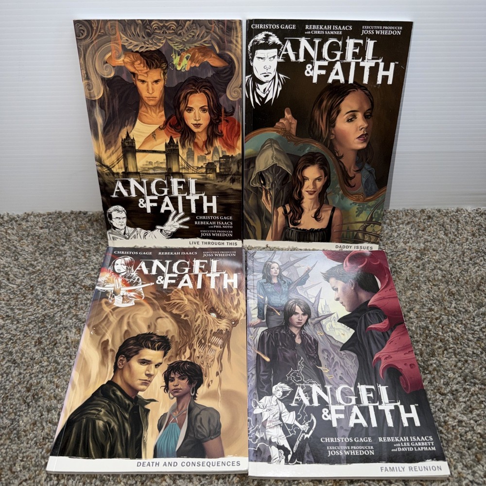 Angel And Faith Season 9 Volume 1-4 Buffy The Vampire Slayer