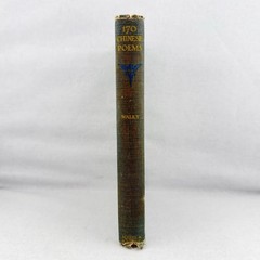 A Hundred and Seventy Chinese Poems – Borzoi Pocket Book – Arthur Waley -HC 1925