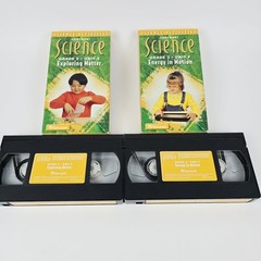 Complete VHS Set Of 6 Harcourt Science Grade 2 Activities Unit A – F Homeschool