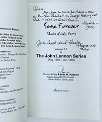 Some Forever Shades of Life Part Two Vol. 5.1 of John Lennon Series Jude Kessler