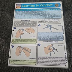 Learning to Crochet (Mixed Media Product)