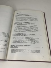 The Mammographically Directed Biopsy (Pathology Vol. 1 / No. 1)