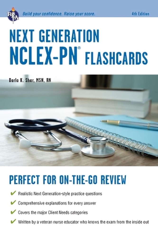 Next Generation Nclex-PN Flashcard Book by Darla K. Shar Paperback Book