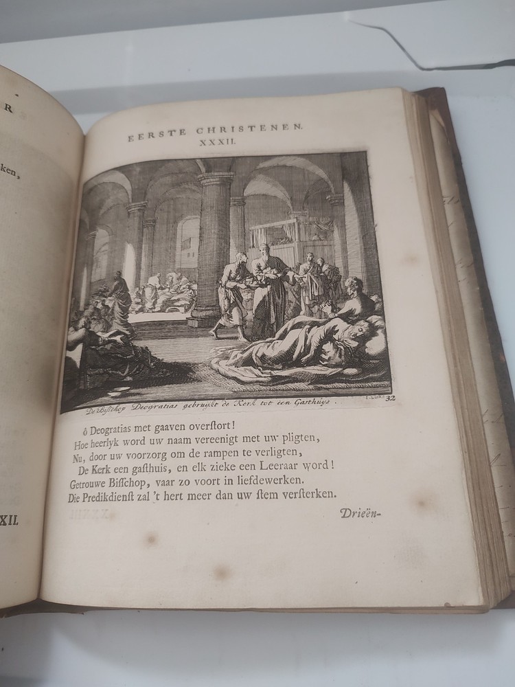 1722 Jan Luyken Tafereelen der Eerste Christenen COMPLETE 92 Plates Folio