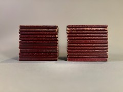Antique Little Leather Library Miniature Books – Choose Your Title – Red Series