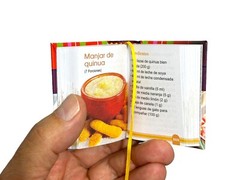 Miniature book „Cocina Vegetariana” more than 80 recipes 320 pages color photos