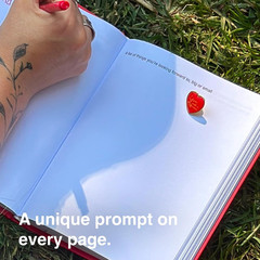 Guided Journal with 180 Pages and Prompts – Hardcover Notebook with a Unique, In