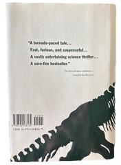 Jurassic Park by Michael Crichton (1990, HC) 1st Ed 3rd Printing