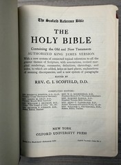 Oxford KJV Scofield Reference Bible 1945 Red Hand Grained MOROCCO Leather 187X