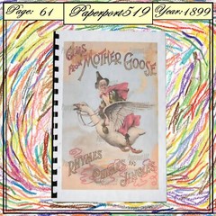1899 Gems From Mother Goose 61 Pages
