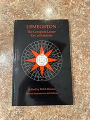 Lemegeton The Complete Lesser Key Of Solomon Mitch Henson 1999 1st Ed Occult