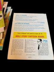 RARE Complete 16 BIBLE STORY CARTOONS by Norman E. Lynch BOX SET 1970’s 1st Ed