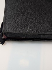 Vintage Holy Bible Illustrated With the Words of Christ Printed in Red (1940’s)