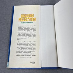 Transfigurations Bishop & Beyond Rejection Leiber 2 Vintage Hardcover Book