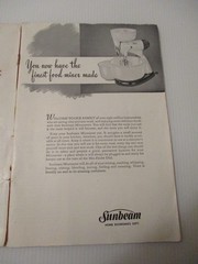 Mixmaster 1950 How To Get The Most Out Of Your Sunbeam Recipes 39 Pages