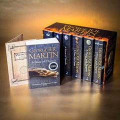 A Song of Ice and Fire 7 Book Set Paperback Complete Series, Box Set