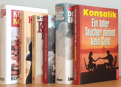 BUCHPAKET+ROMANE+6 BÜCHER+ 6 x HEINZ G. KONSALIK+TB+HC+BUNDLE
