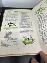Vintage 1961 Cutco cook book Worlds FInest Cutlery Recipes Houston TX Knives
