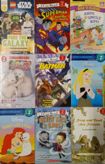 Lot of 100 Level 2 Readers RANDOM MIX Book Bundle Step Into Reading DK Hello