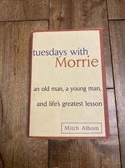SIGNED Tuesdays with Morrie by Mitch Albom (1997, Hardcover)