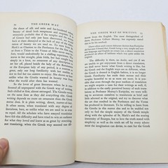Vintage Greek History Book – Greek Way by Edith Hamilton 1942 Ancient Greece