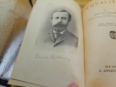 Equality Edward Bellamy 1913 published HB book