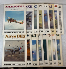 Windsock Datafile collection Lot of 16 E-119