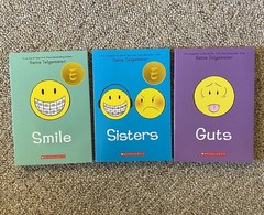Smile, Sisters, and Guts: the Box Set by Raina Telgemeier