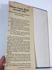 Richard Webb 1974 These Came Back * HBDJ 1st * Reincarnation mulitple lives soul
