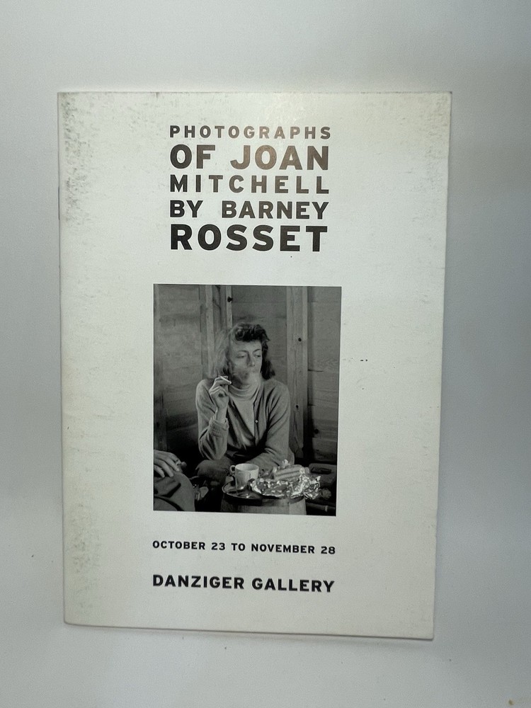 (Rare) Photographs of Joan [Mitchell] by Barney Rosset. 1998. Danziger Gallery.
