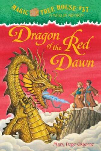 Dragon of the Red Dawn (Magic Tree House # 37, A Merlin Mission) – VERY GOOD