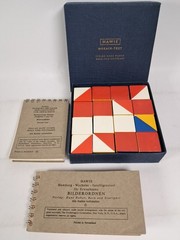 Box HAWIE Hamburg-Wechsler-Intelligenztest für Erwachsene, Wechsler, 1961, Huber