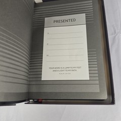NASB Giant Print Bible, Bonded Leather Black, Red Letter, 1995 Text