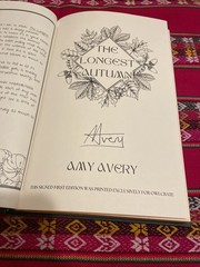 The Longest Autumn by Amy Avery HC *Signed 1st edition by Owlcrate
