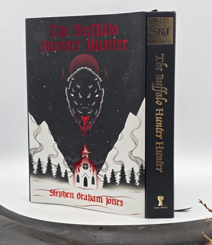 Buffalo Hunter Hunter | Stephen Graham Jones | SIGNED OwlCrate Hardcover