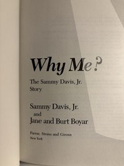 Sammy Davis, Jr. Hardcover books: Yes I Can & Why Me? (First Edition)