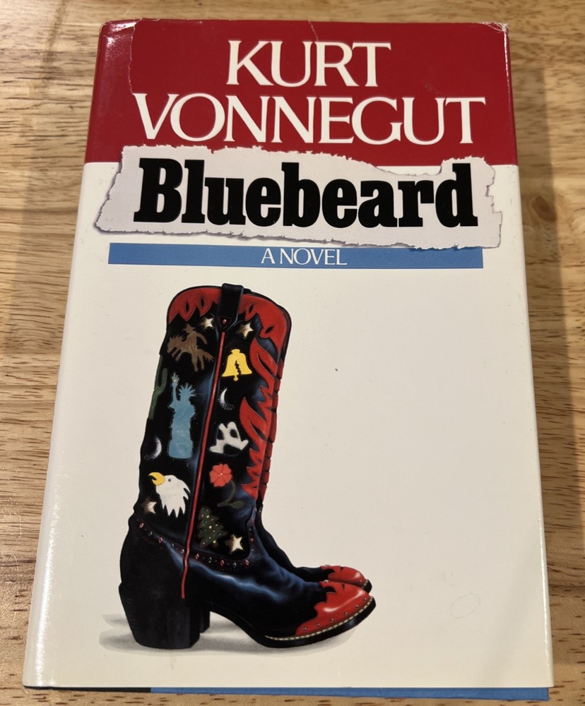 Bluebeard by Kurt Vonnegut HRdcover Dust Jacket 1987 Delacorte Press