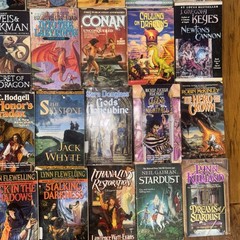 Fantasy/Science Fiction Vintage/Modern Lot 42 PB Book Mixed Authors & Titles B