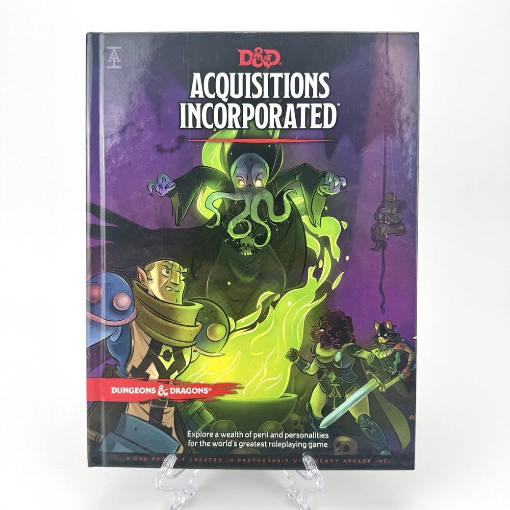 Dungeons and Dragons 5e RPG Acquisitions Incorporated Adventure Penny Arcade Inc
